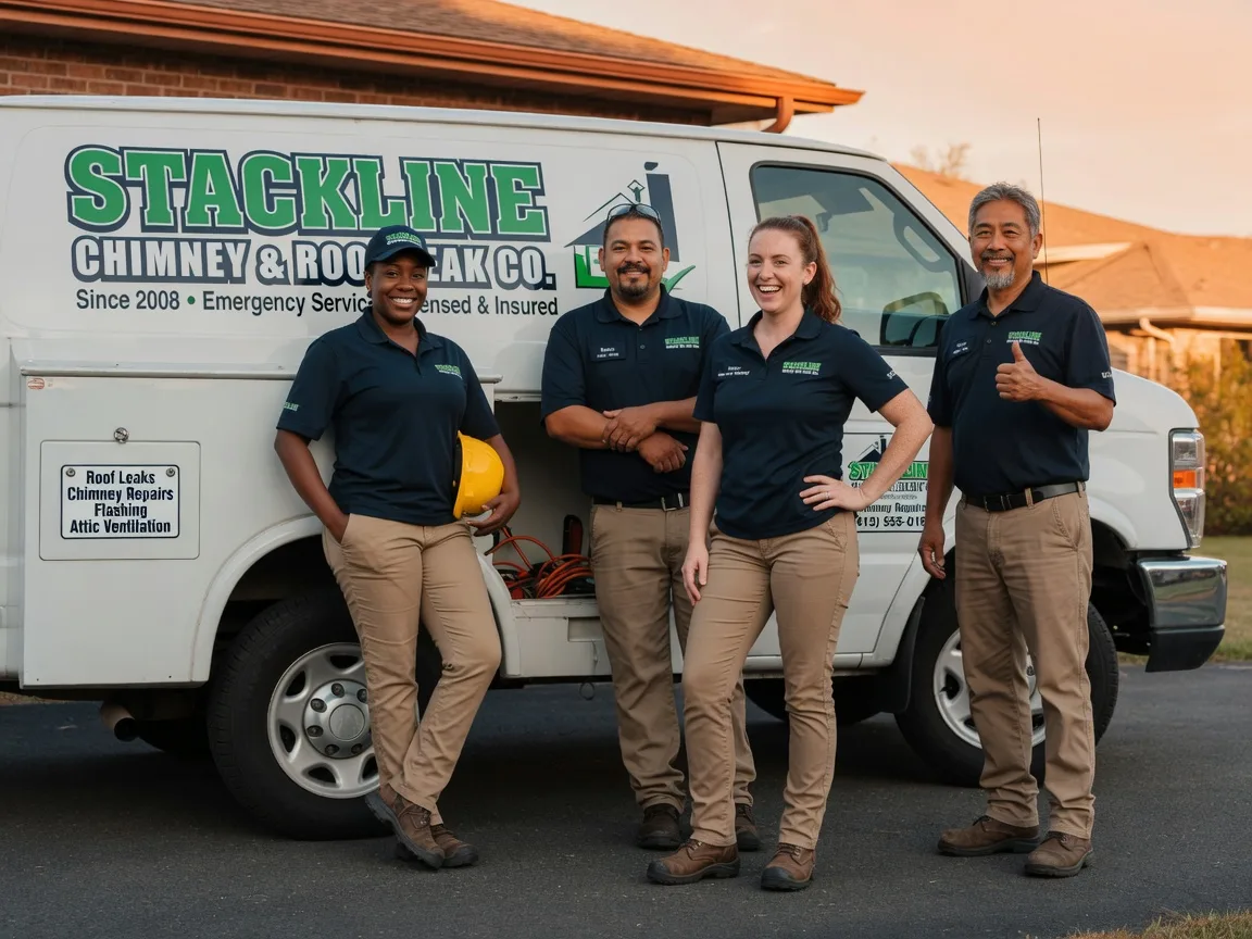 Chimney flashing repair company in Scotland, MD
